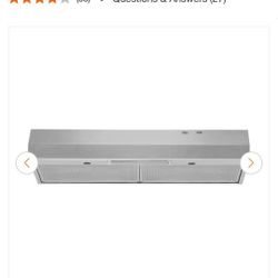 Whiepool 30" Under Hood Range