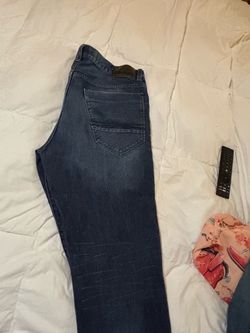 Men's Dark Wash Denim Jeans Kingston 36x34