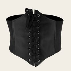 Black Corset Women Accessories Belt