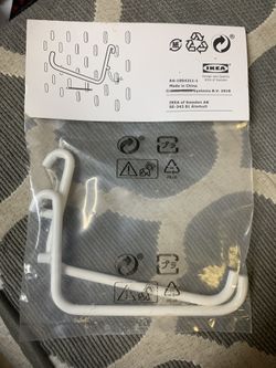 Pegboard Hooks New. 7 Sets 