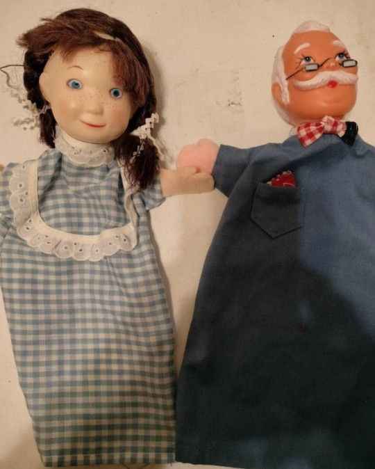 Vintage HAND PUPPETS