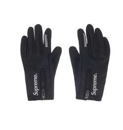 Supreme WINDSTOPPER Zip Gloves FW25 Size Medium