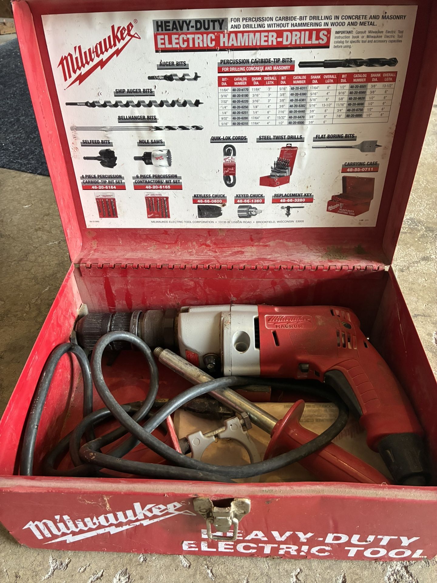  Milwaukee Hammer Drill