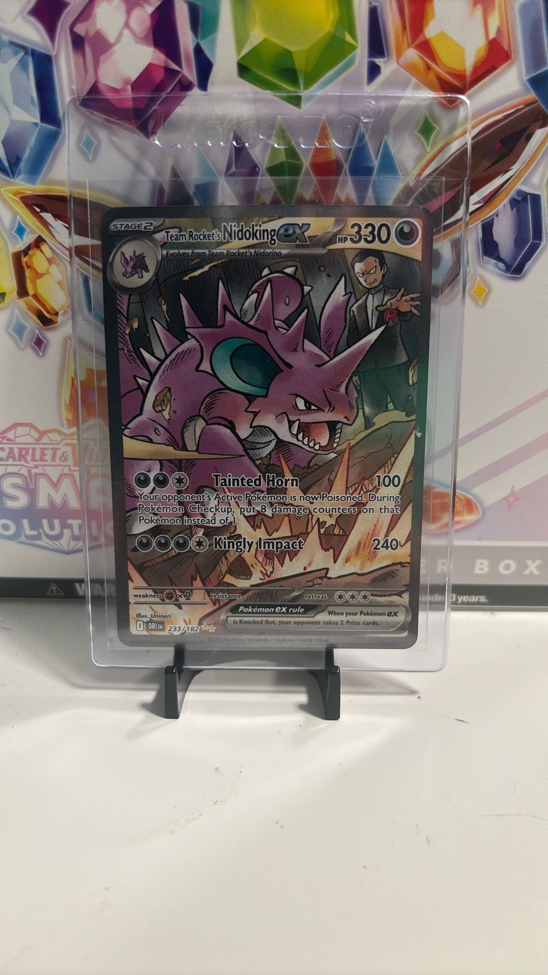 Team Rocket's Nidoking EX SIR