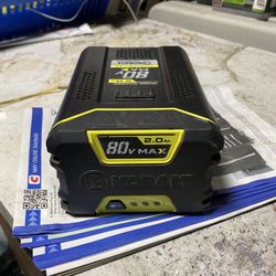 Battery Kobalt 80v 2.0ah