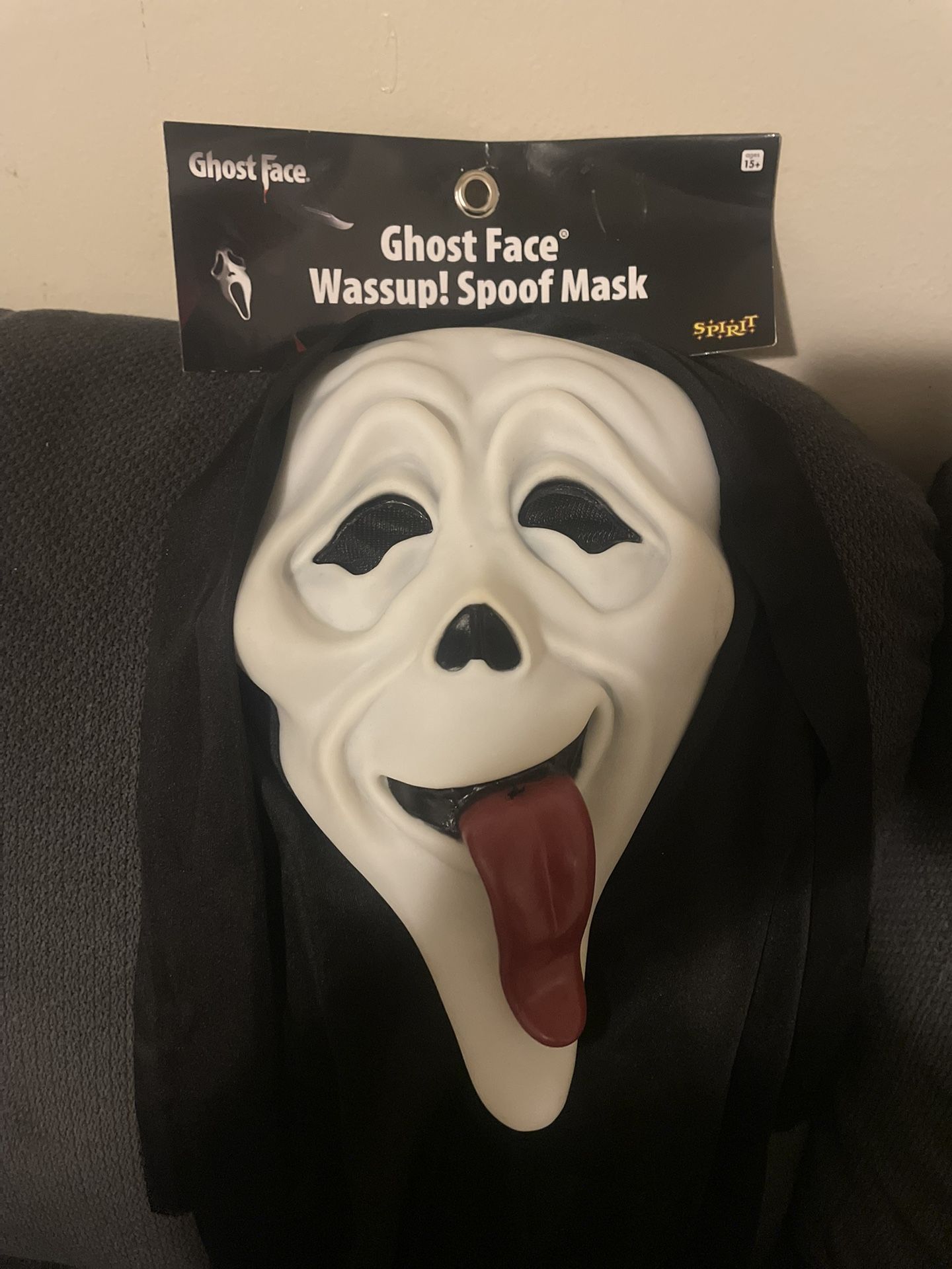 Ghost Face Wassup Spoof Mask