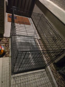 xxl dog crate w tray