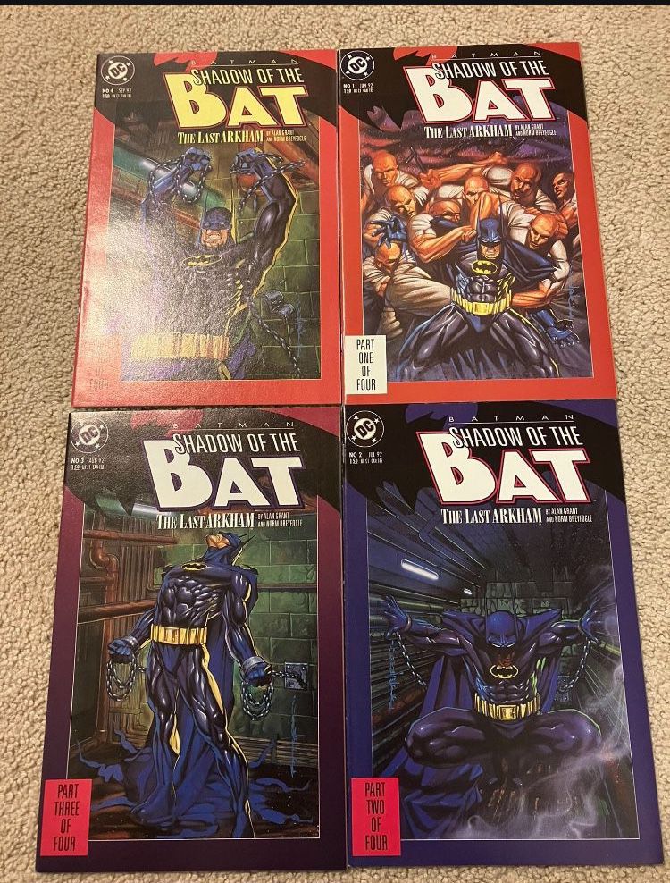 Batman 1992 Batman Shadow of the Bat Comics 