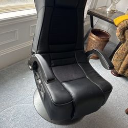 X Gaming Chair With Stereo Speakers And Subwoofer