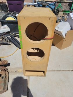 Custom Speaker Box For 2 8" 