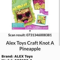 Alex DIY Knot-a-Pineapple.!!-NEW