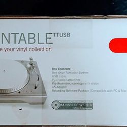 ion USB turntable (ttusb)