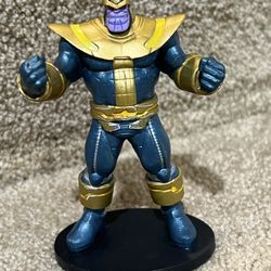 Genuine Marvel Disney Collectible Thanos Cake Topper PVC Figurine Figure 4”