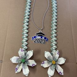 Graduation Flat Money Lei