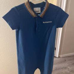 Burberry Polo Romper Baby Toddler
