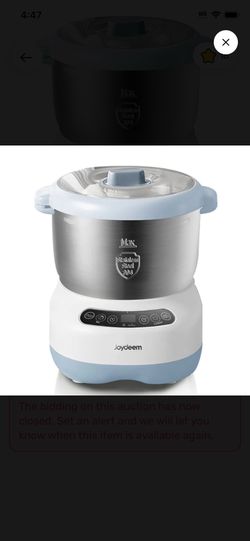 Joydeem Electric Dough Maker with Ferment Function, Microcomputer Timing, Face-up Touch Panel, 7.4Qt