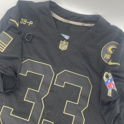 Men’s Nike Green Bay Packers Salute To Service Limited Jersey Black Size Medium