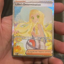 Lillie’s Determination Mega Evolutions  NM Pokemon Card