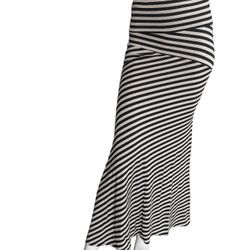 Monteau Stripped Maxi Skirt/Convertible SKIRT