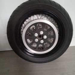 Harley Dyna Wideglide Rear Wheel/Tire