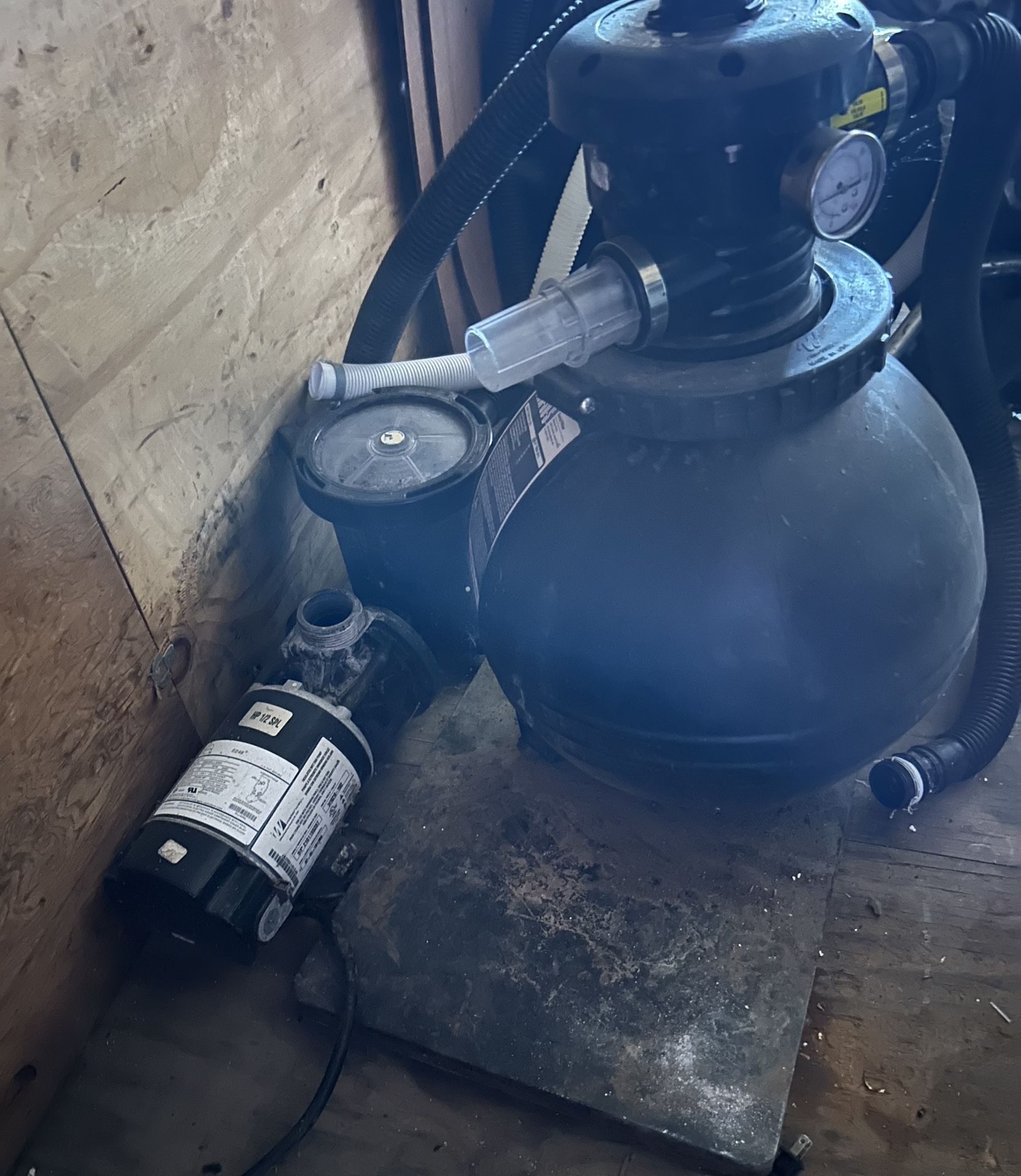 Sand Filter & Pool Pump
