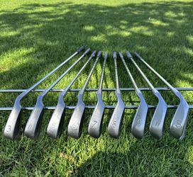 PING Eye2 Red Dot Iron Set 3-SW (9 Clubs) – Complete Set • Made in USA • Great Condition