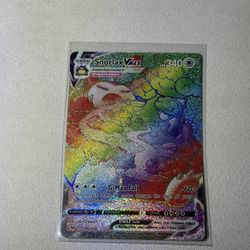 Rainbow Snorlax Vmax