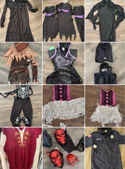 Assorted Halloween Costumes $5 each