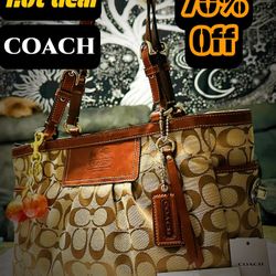Vintage Coach Soho Shoulder Bag Tote Bag