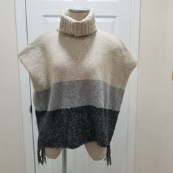 NEW Sweater Poncho