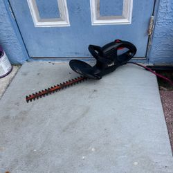 Black & Decker Electric Hedge Trimmer electric cord not included