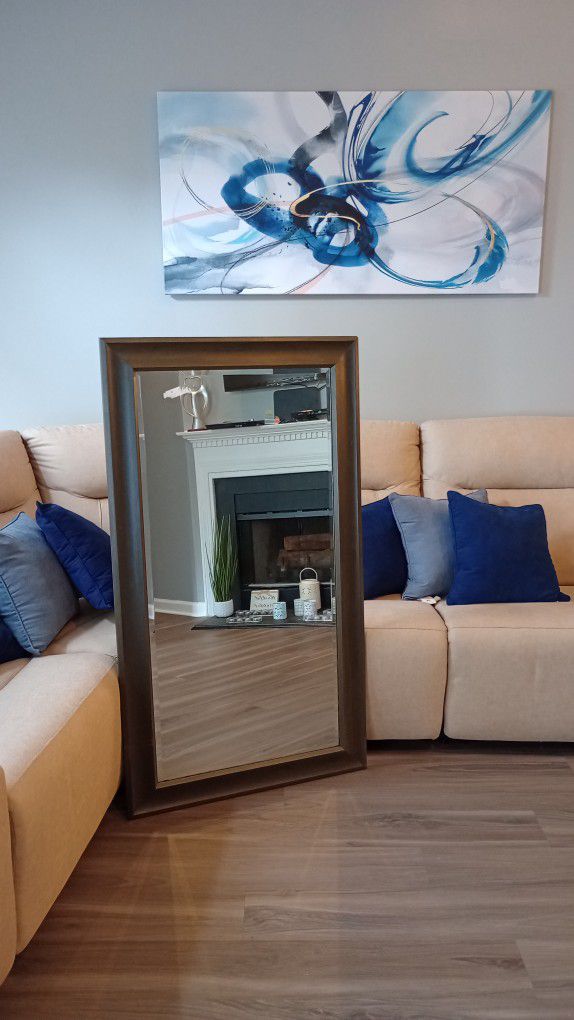 4 Ft Brown Mirror 