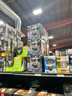 Outdoor string lights, led solar lights , solar Flamingo pair and more