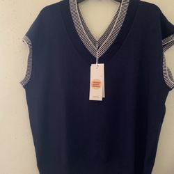 Women’s New Sweater Vest XL 