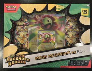 Pokemon TCG Ascended Heroes Mega Meganium ex Box