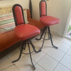 MidCentury Retro Bar Stools