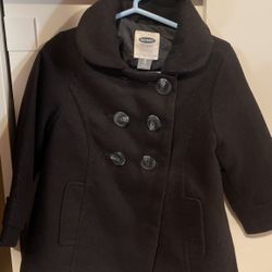 Toddler Black Coat 