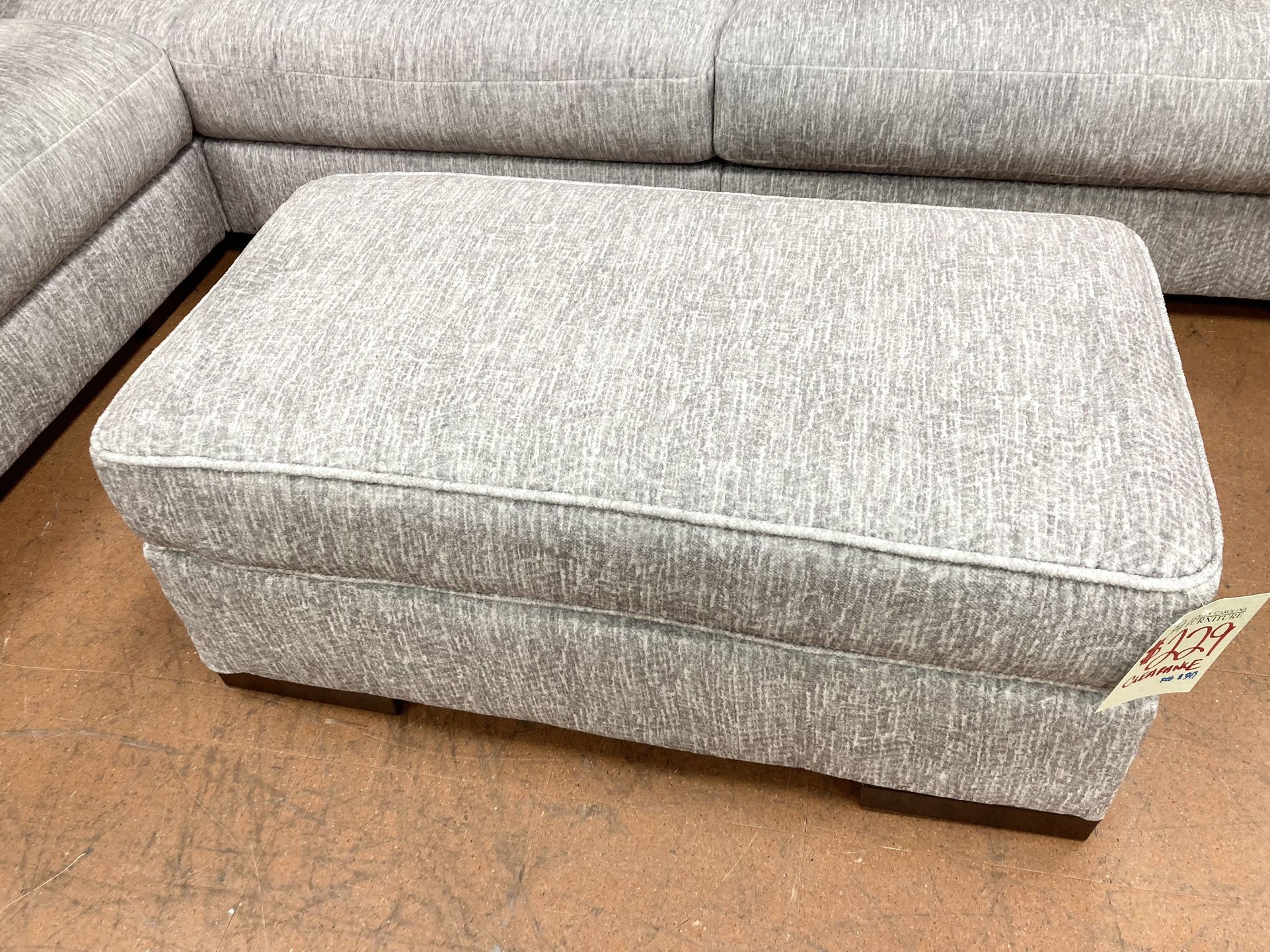 New Ottoman — CLEARANCE — 3 LEFT