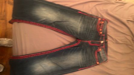 Mens’  NEW True Religion “Ricky” Jeans Sz.33