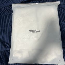 Fear Of God Essentials Hoodie Oatmeal Size M