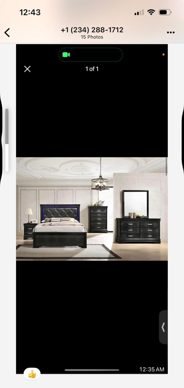 Black 5pcs bedroom set are available with free home delivery and cash on delivery