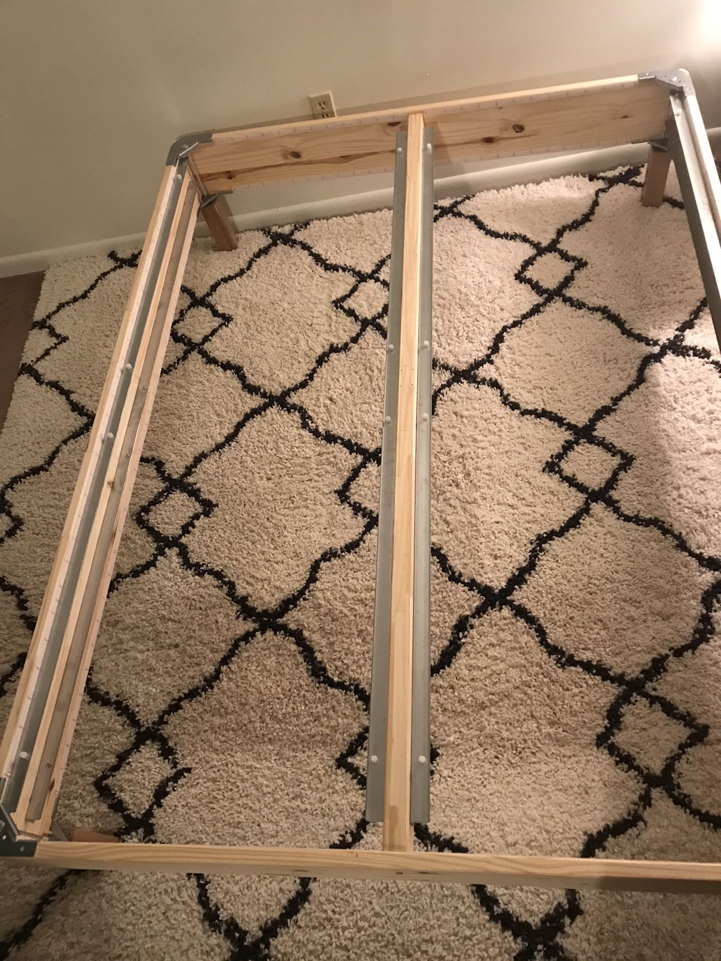 Queen size bed frame