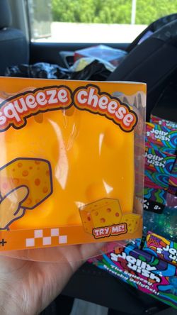 cheese jumbo squishy