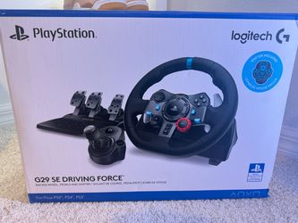 Logitech G29 Racing Wheel + Pedals + Shifter – Like New With Box
