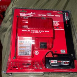 Milwaukee M18 RedLithium XC 5.0 Battery + Charger Kit (New)