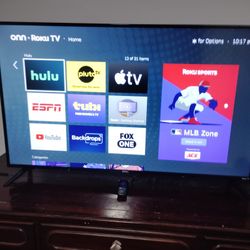50" ONN  Smart Television Roku