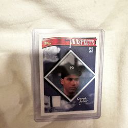 Derek Jeter Game Worn Jersey Baseball Card Relic