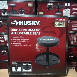 Husky 300lb. Adjustable Seat With Tray