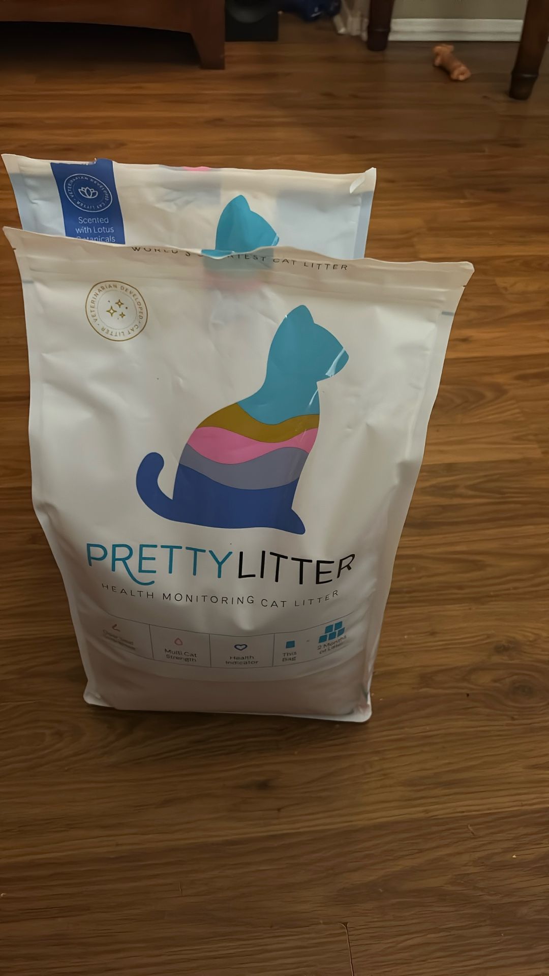 One Bag New, Other 10%full