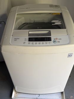 LG Large Capacity Washer & Electric Dryer Set